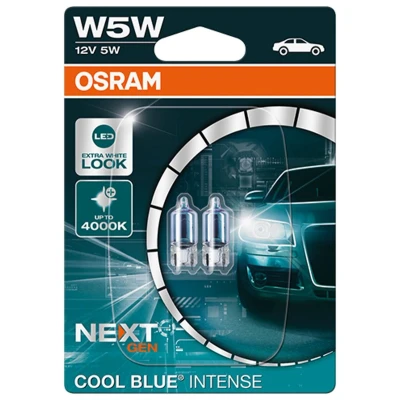Abbildung von OSRAM COOL BLUE INTENSE next Generation 2825CBN 02B Glühlampe, Blinkleuchte 12 5 W5W VOLKSWAGEN: Passat B6 Variant, Sharan II, SKODA: Karoq Off Road