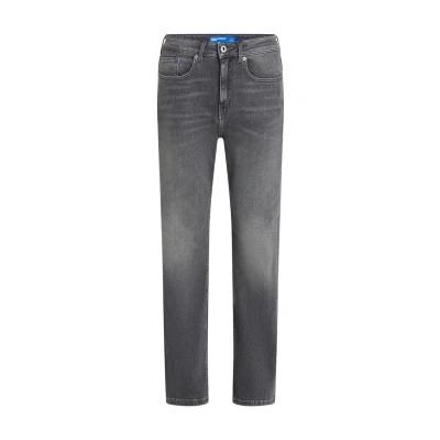 Abbildung von Karl Lagerfeld Jeans Highrise Straight Leg, Damen, Größe: 25x32, Washed light grey