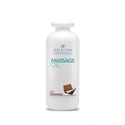 Abbildung von Schokoladen Massageöl für entspannende Körpermassage und Hautpflege Natürliche Mischung aus Traubenkern Avocadoöl, angereichert mit dunklem Schokoladenduft die Massagetherapie, 500 ml