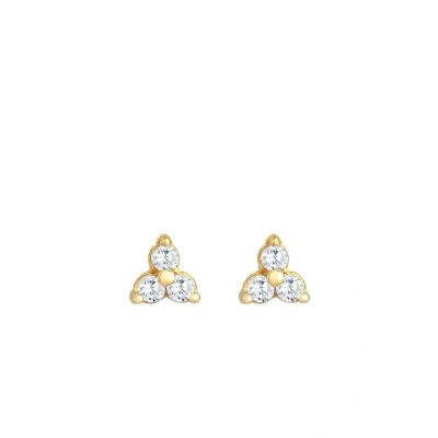 Abbildung von Elli Basic CHIC Ohrringe goldcoloured, Damen, Größe: One Size, Gold coloured