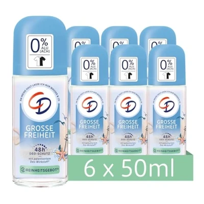 Abbildung von CD Deo Roll on Große Freiheit, 50 ml, 6er Pack (6 x 0.05 l)