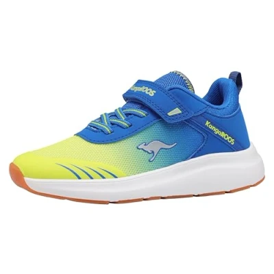Abbildung von Kangaroos Kbrida Sneaker low für Kinder, Größe: 31, Sky diver/limetta Schuhe