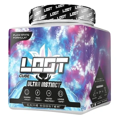 Abbildung von LOOT® Game Booster Konzentration, Ausdauer, Reaktionsfähigkeit 50 Servings (400g) mit Koffein &amp; 20 einzigartigen Inhaltsstoffen Flow State® Formel Ultra Instinct®