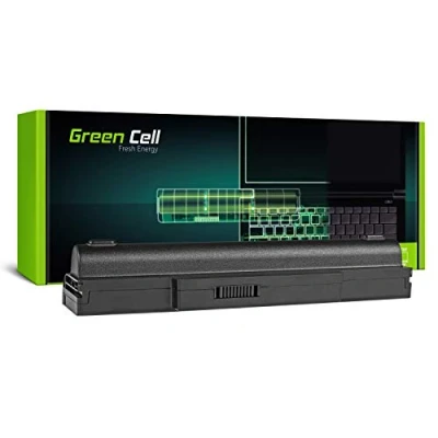 Abbildung von Green Cell Extended A32 K72 Laptop Akku für ASUS K72F K72J K72JR K73 K73S K73SV N71 N73 N73S N73SV X73 X73E X73S (9 Zellen 6600mAh 11.1V Schwarz)