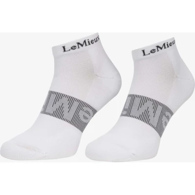 Abbildung von LeMieux Socken Trainer 3 Pack WeißVerkauft von Agradi
