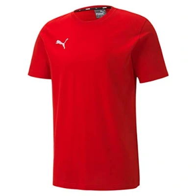 Abbildung von Puma Teamgoal Tshirt basic, Herren, Größe: Large, red