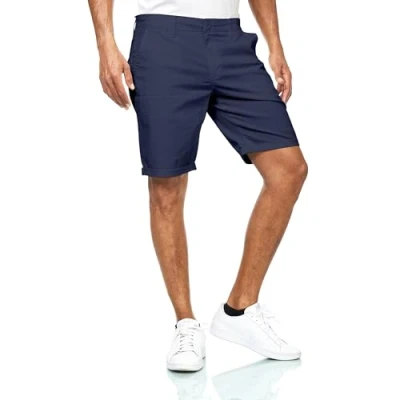 Abbildung von Smith &amp; Solo Chino Shorts Kurz, Kurze Hosen Herren Baumwolle, Bermuda Hose Sommer, Laufshorts Männer Trainingshose (Navy, XXL)