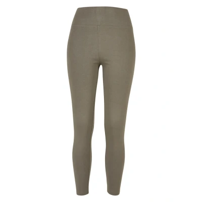 Abbildung von Urban Classics Leggings Hosen, Damen, Größe: 3XL, Olive