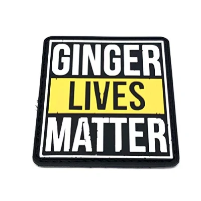 Abbildung von Ginger Lives Matter Airsoft Klettverschluss PVC Flicken Patch