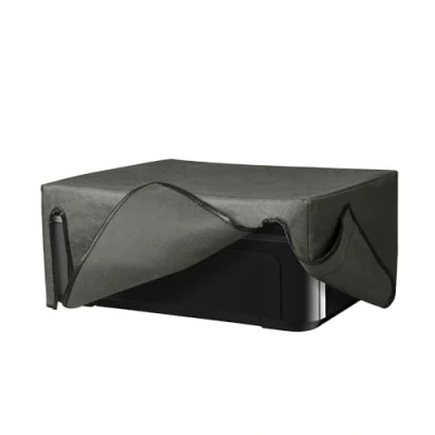 Abbildung von kwmobile Cover kompatibel mit Canon PIXMA MG3650 S Tasche Hülle Drucker Staubschutzhülle Schutzhaube Schutzhülle Dunkelgrau