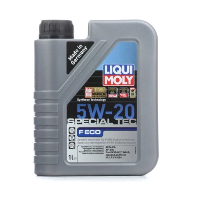 Abbildung von Liqui Moly Special Tec F ECO 5W 20 1l Motoröl 3840 FORD: Galaxy Mk2 MPV, FIESTA 6, FOCUS 3 Turnier, TOYOTA: Avensis III Estate, RAV4 Off Road