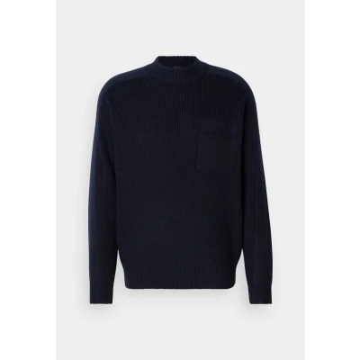 Abbildung von BOSS Andern Strickpullover, Herren, Größe: XL, Dark blue