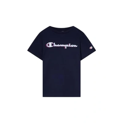 Abbildung von Champion Jungen Legacy Boy Big Logo T Shirt, Blue (Bs501), 11 12 Jahre EU