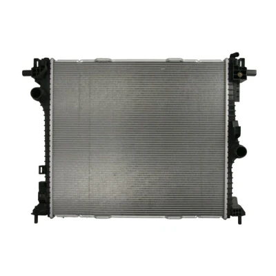 Abbildung von NISSENS 606571 Kühler, Motorkühlung Aluminium 580 523 26 Kühlrippen gelötet