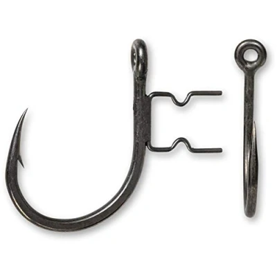 Abbildung von Black Cat Claw Single Haken DG Coating (5 Stück) Welsgeräthaken