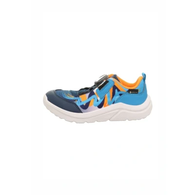 Abbildung von Superfit Sneaker low für Kinder, Größe: 28, Blau orange Schuhe