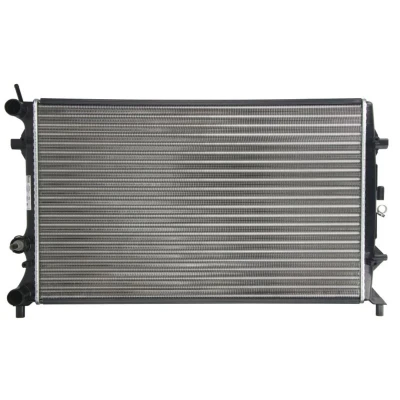 Abbildung von NISSENS 65321 Kühler, Motorkühlung Aluminium 654 416 34 Kühlrippen mechanisch gefügt