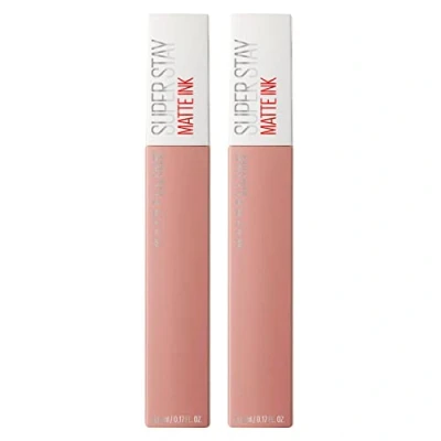 Abbildung von Maybelline New York Superstay Matte Tinte Lippen Abdeckung und ist ein einheitliches Ergebnis mit Punta Appliator