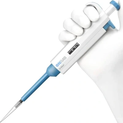 Abbildung von ONiLAB 5 50μl Labor Einkanal Pipette Scientific Labormikropipette Handbuch Einstellbares Volumen, Hochpräzise, Pipettierer
