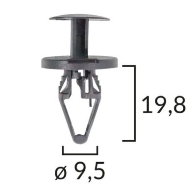 Abbildung von ROMIX C60644 Clip