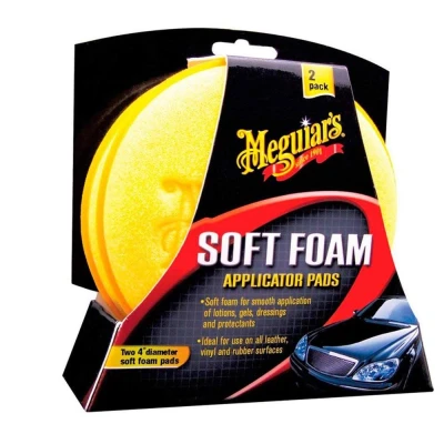 Abbildung von Meguiar&#039;s X3070 Soft Foam Applicator Pads Auftragschwamm, 2er Pack