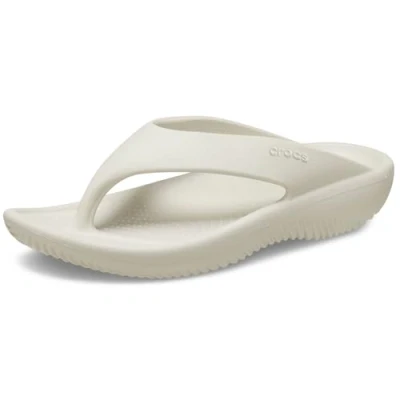 Abbildung von Crocs Mellow Recovery Zehentrenner, Damen, Größe: 42/43, Stucco Schuhe