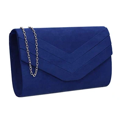 Abbildung von SwankySwans Damen Samantha Clutch, königsblau