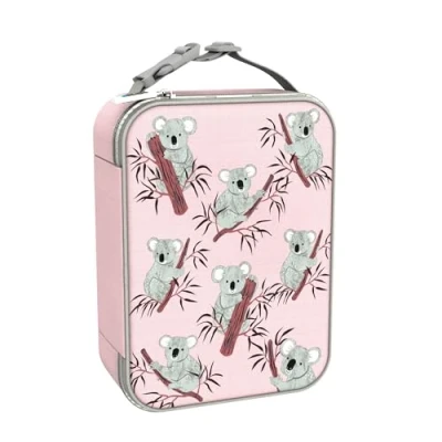 Abbildung von Ion8 Premium Lunch Tasche, 3 Seitiger Reißverschluss, Flaschen Netztasche, Namensschild, Lebensmittelechte Isolierung, Abwischbar, Waschmaschinenfest, Koala Design, Polyester