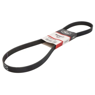 Abbildung von GATES 6PK1175 Keilrippenriemen 1174 6 Polyester, EPDM (Ethylen Propylen Dien Kautschuk) DACIA: SANDERO 2, Duster Off Road, LOGAN MCV 2