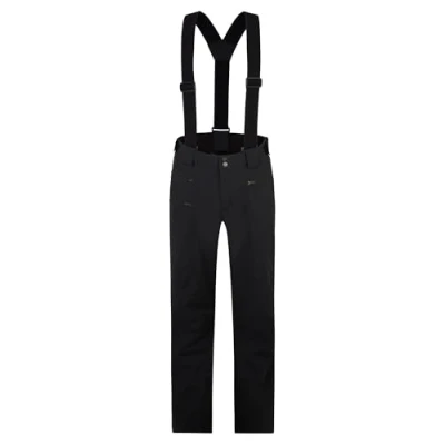 Abbildung von Ziener Herren TRONADOR Ski Hose/Schnee Hose wasserdicht, Träger, PFC frei, Black, 48
