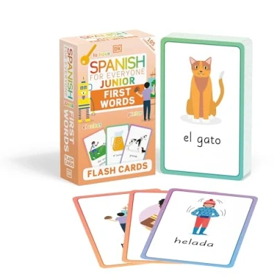 Abbildung von Spanish for Everyone Junior First Words Flash Cards