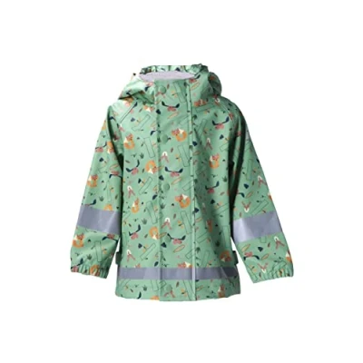 Abbildung von Sterntaler Regenjacke / wasserabweisende Jacke für Kinder, Größe: 74, Green