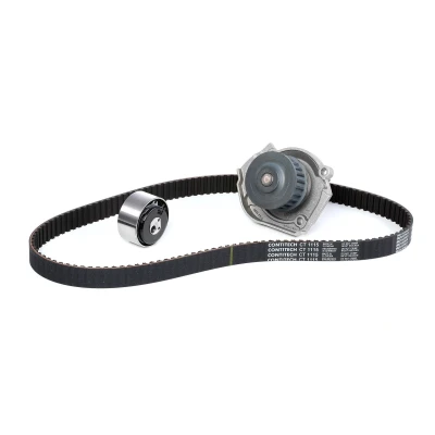 Abbildung von CONTITECH CT1115WP1 Wasserpumpe + Zahnriemensatz 129 FIAT: 500 Hatchback, C Convertible, Panda II ALFA ROMEO: MiTo, FORD: KA Hatchback