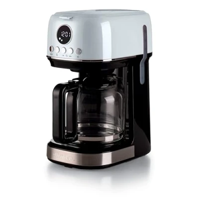 Abbildung von Ariete 1396 Moderne Filterkaffeemaschine, Amerikanischer Kaffee, Kapazität bis zu 15 Tassen, Heizboden, LCD Display,