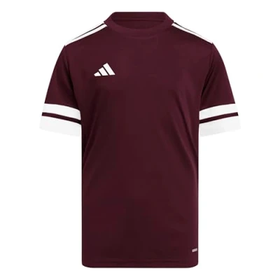 Abbildung von adidas Unisex Kinder SQUADRA25 Jersey Short Sleeve Kids, Team Maroon 2/White, 5 6 Years