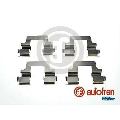 Abbildung von AUTOFREN SEINSA D42857A Zubehörsatz, Scheibenbremsbelag Hinterachse VOLKSWAGEN: Sharan II, Golf 5, Passat B7 Variant, AUDI: TT Coupe, A3 Sportback