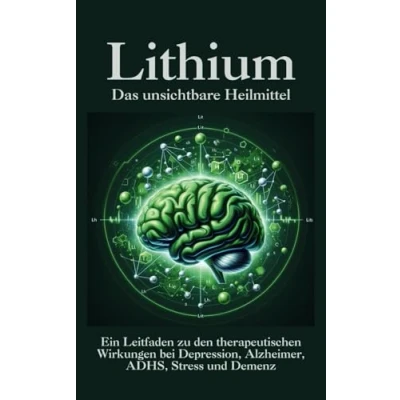 Abbildung von Lithium Das unsichtbare Heilmittel: Ein Leitfaden zu den therapeutischen Wirkungen bei Depression, Alzheimer, ADHS, Stress, Ängste und Demenz