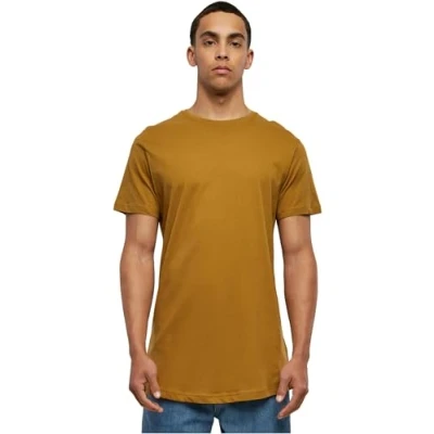 Abbildung von Urban Classics Shaped LONG DO NOT USE Tshirt basic, Herren, Größe: Medium, Brown