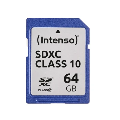 Abbildung von Intenso SDXC 64GB Class 10 Speicherkarte