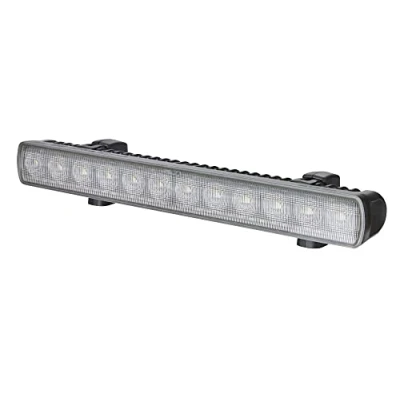 Abbildung von HELLA LED Arbeitsscheinwerfer Light Bar LB350 24V / 12V 2200lm Anbau/geschraubt stehend/hängend weitreichende Ausleuchtung Kabel: 2500mm Stecker: offene Kabelenden 1GJ 958 040 501