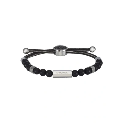 Abbildung von Diesel Beads Armband, Herren, Größe: One Size, Schwarz