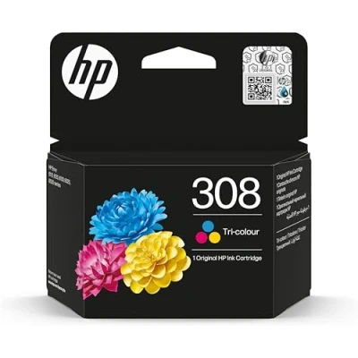 Abbildung von HP 308 Cyan/Magenta/Gelb Original Druckerpatrone