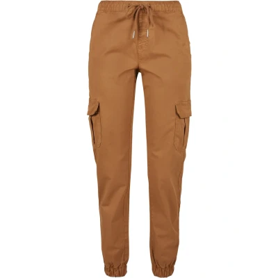 Abbildung von Urban Classics HIGH Waist Cargohose, Damen, Größe: 5XL, Toffee