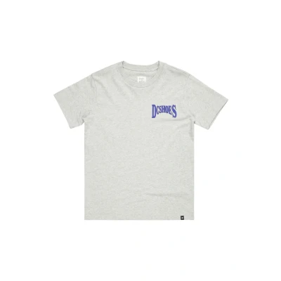 Abbildung von DC Shoes Tshirt print für Kinder, Größe: 140, Sfrh light heather grey