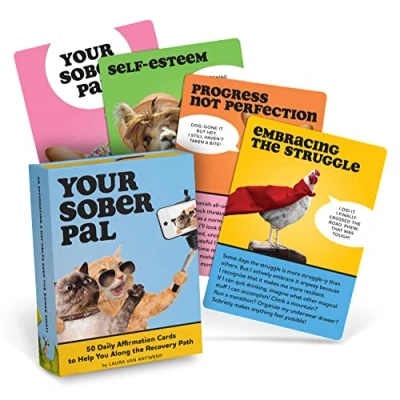 Abbildung von Your Sober Pal: 50 Affirmation Cards Deck To Help You Along the Recovery Path