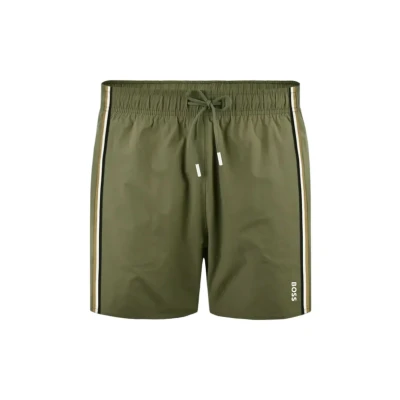 Abbildung von BOSS Badeshorts, Herren, Größe: Small, Verde