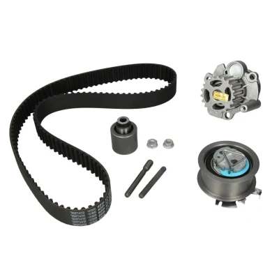 Abbildung von HEPU PK05690 Wasserpumpe + Zahnriemensatz 120 VOLKSWAGEN: Golf 4, 5, Passat B5 GP Estate, AUDI: A4 B6 Avant, B7 Saloon