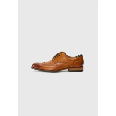 Abbildung von Clarks BusinessSchnürer, Herren, Größe: 40, Tan leather Schuhe