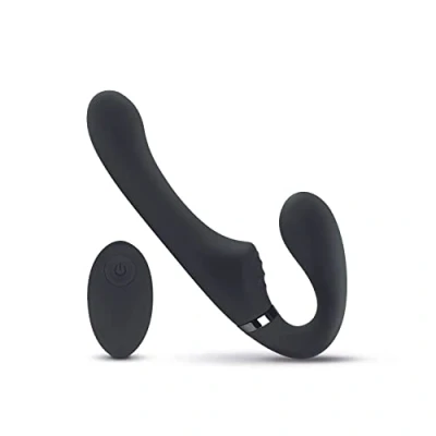 Abbildung von No parts Avery Halterloser Strap on Vibrationsdildo 22 Cm