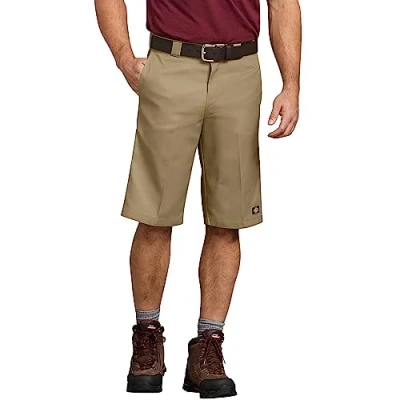 Abbildung von Dickies Herren Shorts, 33 cm, lockere Passform, mit Mehreren Taschen, Khaki, 46